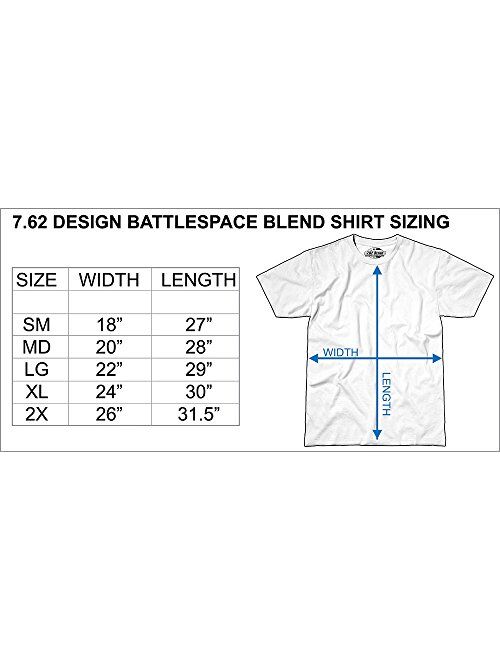 7.62 Design Army 101st Airborne Division 'Distressed' Patriotic Men's T Shirt