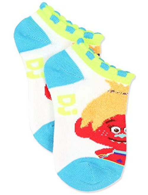 Trolls Movie Girls Teen Womens 6 pack Socks (Toddler/Little Kid/Big Kid/Adult)