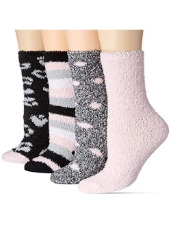 Women's 4-Pack Fuzzy Socks