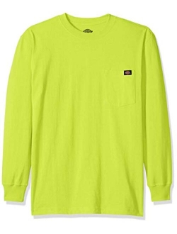 Men's Long Sleeve Heavyweight Neon Crew Neck Tee