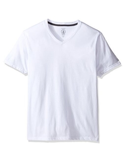 Men's Heather Short Sleeve V-Neck Tee