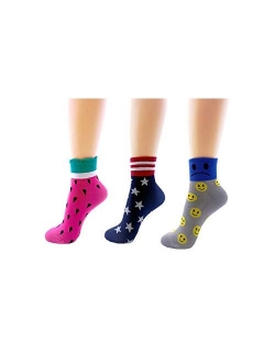 Women's Famous Cartoon Animation Character Casual Socks | Japanese Anime Fancy Funny Design