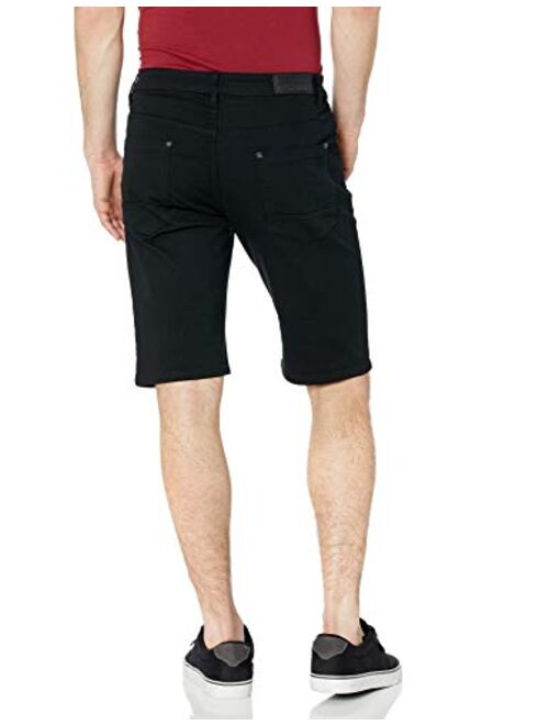 WT02 Men's Rip Off Stretch Denim Shorts