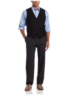 Men's Big and Tall Solid Suit Vest