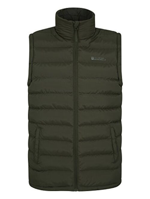 Mountain Warehouse Seasons Mens Padded Puffer Vest -Sleeveless Jacket