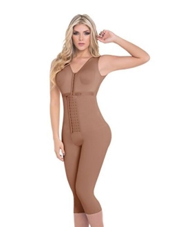 Women's Fajas Colombianas Full-Body Post Surgery Shaper with Bra by Fajas Milia