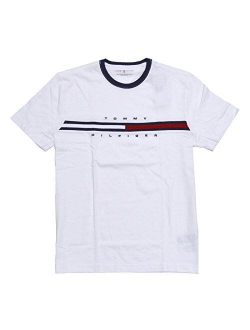 Men's Cotton PRinted Short Sleeve Classic Fit Big Logo T-Shirt