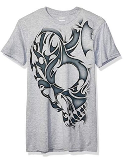 Men's Printed Short Sleeve Crew Neck T-Shirt