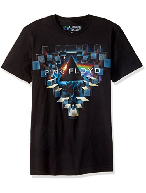 Liquid Blue Men's Pink Floyd Space Window Short Sleeve T-Shirt