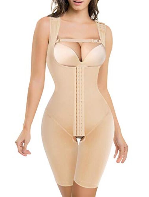 BRABIC Bodysuit Shapewear for Women Tummy Control Panties Seamless  Sleeveless To
