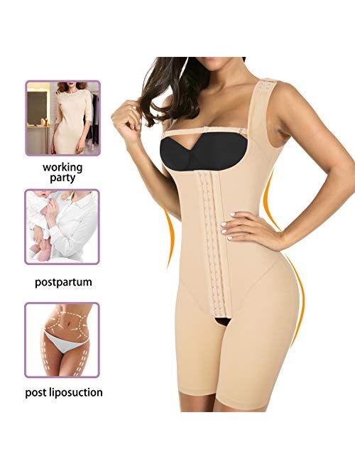 BRABIC-Shaper-Tops-for-Women-Arm-Compression-Post-Surgery-Front-Closure-Bra-Tank-Top-Shapewear