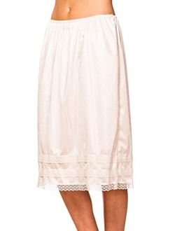 Patricia Womens Underdress Half Slip Lace Snip-it (17-36 inches S-XXXL)