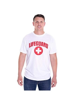 LIFEGUARD Officially Licensed Short Sleeve Crew Neck T-Shirt for Men Women Unisex Tee