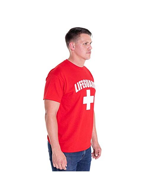 LIFEGUARD Officially Licensed Short Sleeve Crew Neck T-Shirt for Men Women Unisex Tee