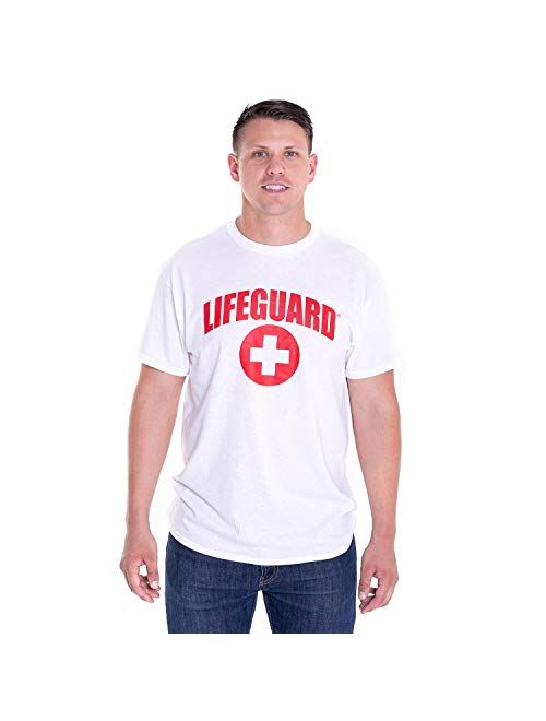 LIFEGUARD Officially Licensed Short Sleeve Crew Neck T-Shirt for Men Women Unisex Tee