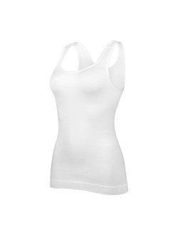 Women's Tummy Control Shapewear Racerback Tank Tops Body Shaper Compression Top