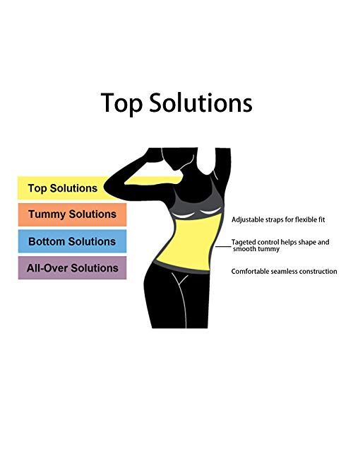 Buy Women's Tummy Control Shapewear Racerback Tank Tops Body