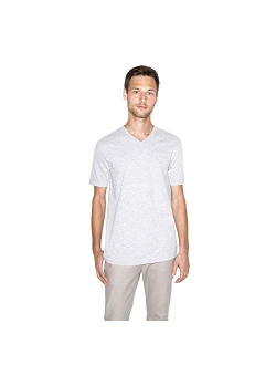 American Apparel Mens Fine Jersey Classic Short Sleeve V-Neck T-Shirt