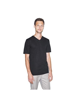 American Apparel Mens Fine Jersey Classic Short Sleeve V-Neck T-Shirt