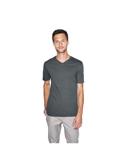 American Apparel Mens Fine Jersey Classic Short Sleeve V-Neck T-Shirt