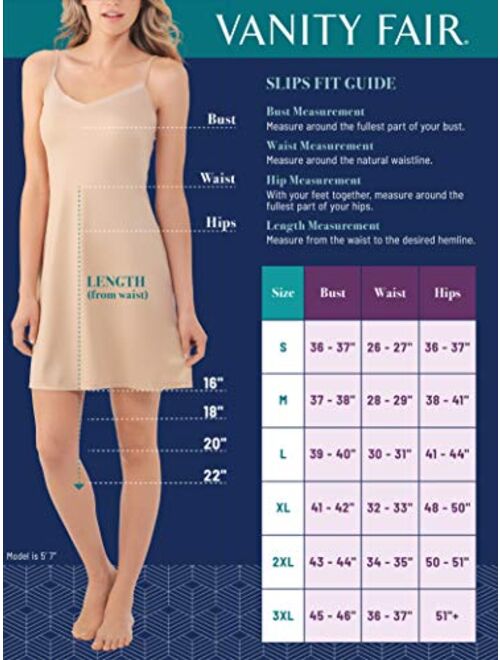 Vanity Fair Women's Daywear Solutions Half Slip 11711