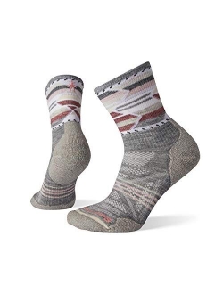 Women's PhD Outdoor Light Pattern Mid Crew Socks