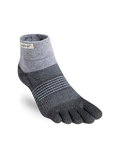 Injinji Women's Trail Midweight Mini-Crew Socks