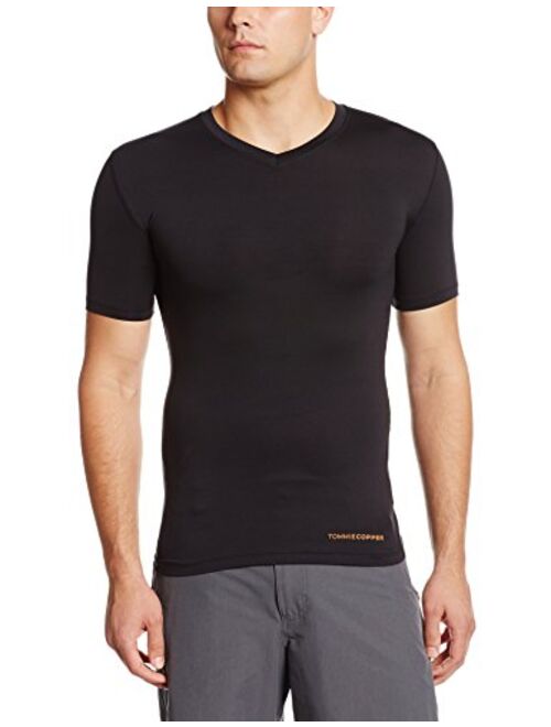 Tommie Copper Men's Core Compression Short Sleeve V-Neck Shirt