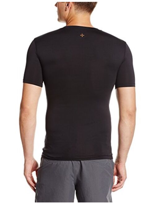 Tommie Copper Men's Core Compression Short Sleeve V-Neck Shirt