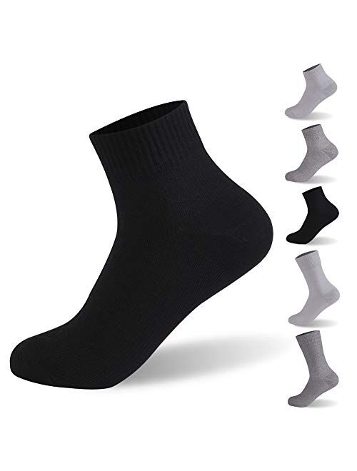 RANDY SUN 100% Waterproof Socks, Unisex Cycling/Hunting/Fishing/Running Ankle/Mid Calf Socks