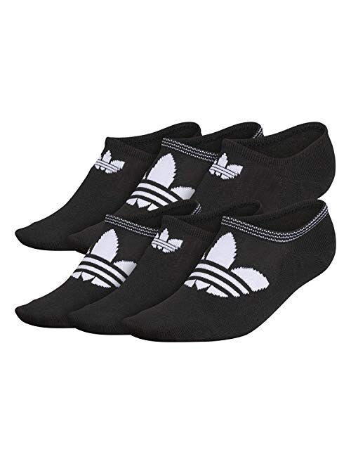 adidas Originals womens Trefoil Superlite Super No Show Socks (6-pair)