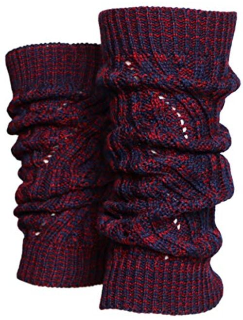 KMystic Solid Winter Cable Knit Leg Warmers