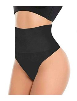 Popilush Tummy Control Shapewear Sleeveless V Neck Bodysuit Thong Body  Shaper Women Jumpsuit Black : : Clothing, Shoes & Accessories