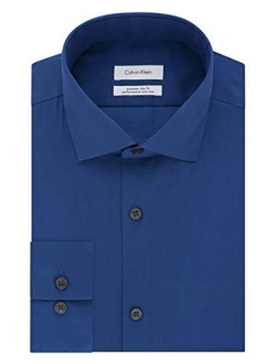 Men's Dress Shirt Xtreme Slim Fit Non Iron Herringbone