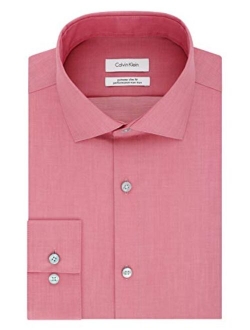 Men's Dress Shirt Xtreme Slim Fit Non Iron Herringbone