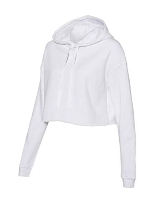 Bella + Canvas Womens Cropped Fleece Hoodie