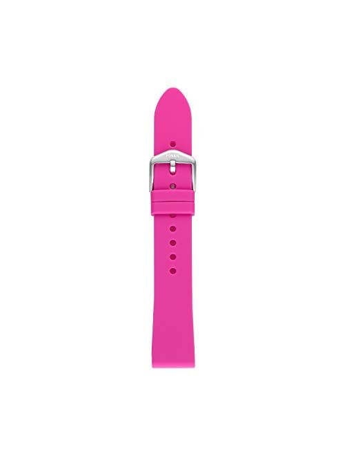 Fossil Women's Strap Bar - Ladies None Watch with Silicone