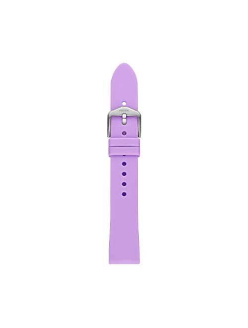 Fossil Women's Strap Bar - Ladies None Watch with Silicone