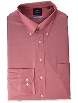 Eagle Men's TALL FIT Dress Shirts Non Iron Stretch Button Down Collar Solid (Big and Tall)