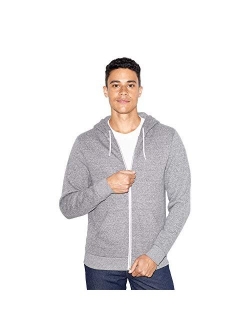 American Apparel unisex-adult Peppered Fleece Long Sleeve Zip Hoodie