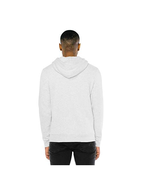 American Apparel unisex-adult Peppered Fleece Long Sleeve Zip Hoodie