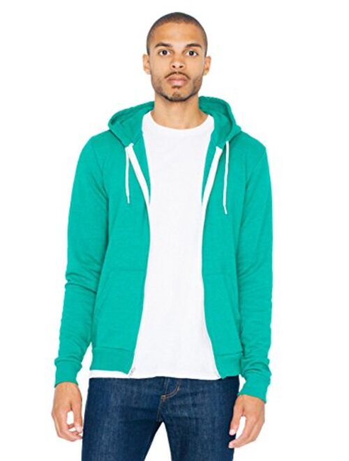 American Apparel Tri-blend Terry Long Sleeve Zip Hoodie