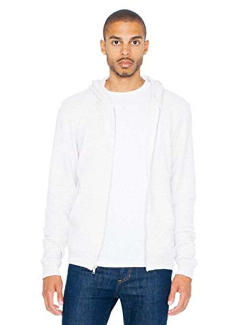 American Apparel Tri-blend Terry Long Sleeve Zip Hoodie