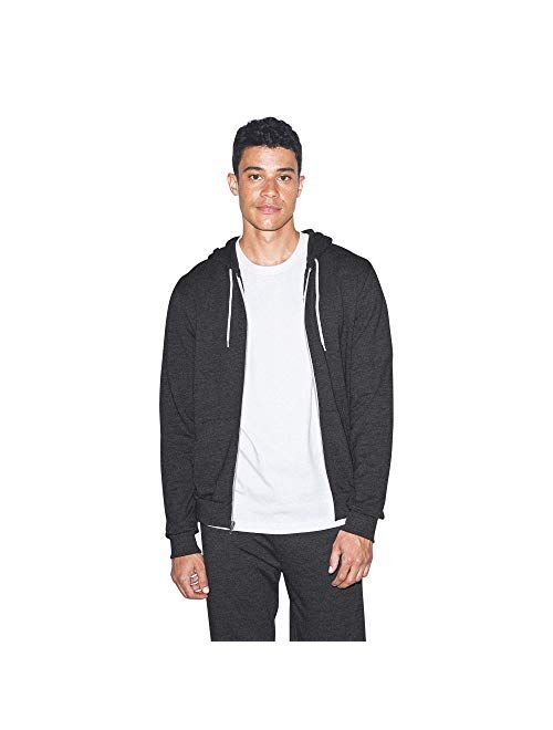 American Apparel Tri-blend Terry Long Sleeve Zip Hoodie