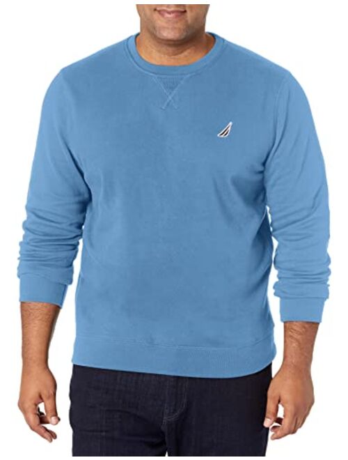 Nautica Men's Basic Crew Neck Fleece Sweatshirt