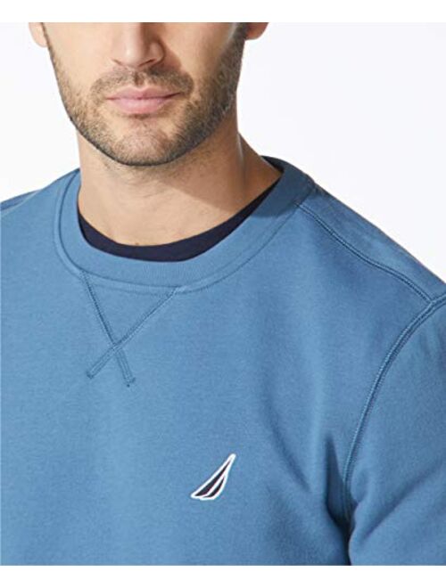 Nautica Men's Basic Crew Neck Fleece Sweatshirt