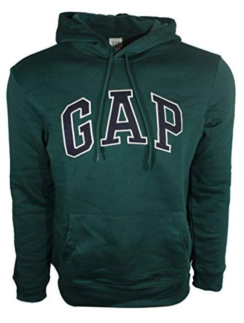 Gap Men's Fleece Arch Logo Pullover Hoodie