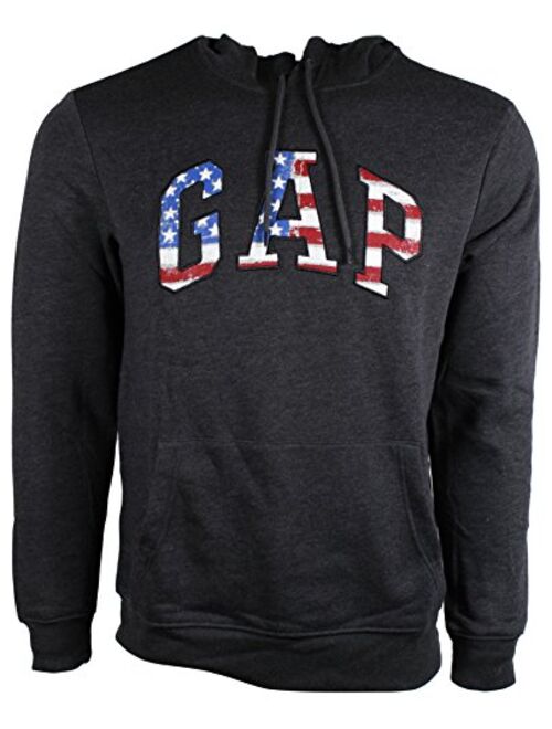 Gap Men's Fleece Arch Logo Pullover Hoodie