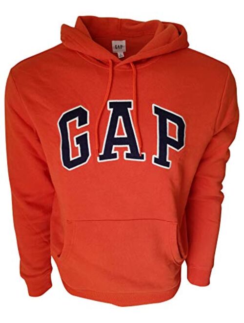 Gap Men's Fleece Arch Logo Pullover Hoodie