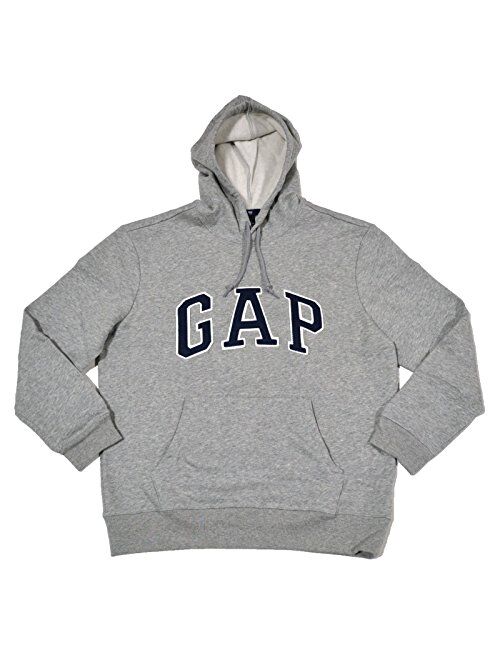 Gap Men's Fleece Arch Logo Pullover Hoodie